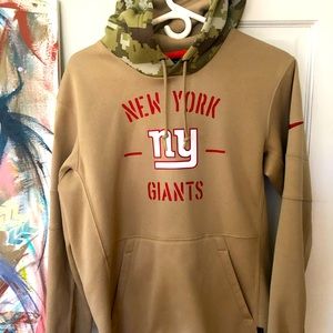 NY Football Giants 2019 Salute to Service Hoodie Long Sleeve